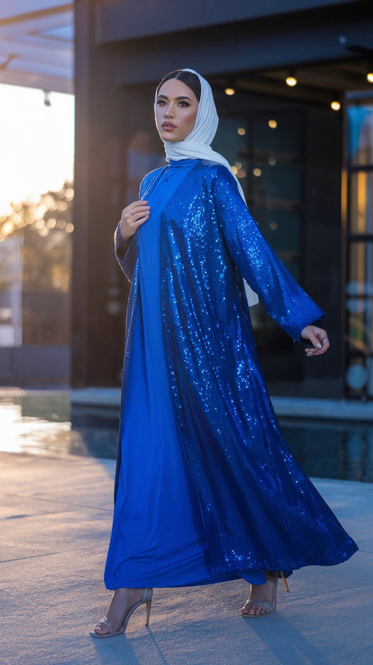 SEQUINS ABAYA